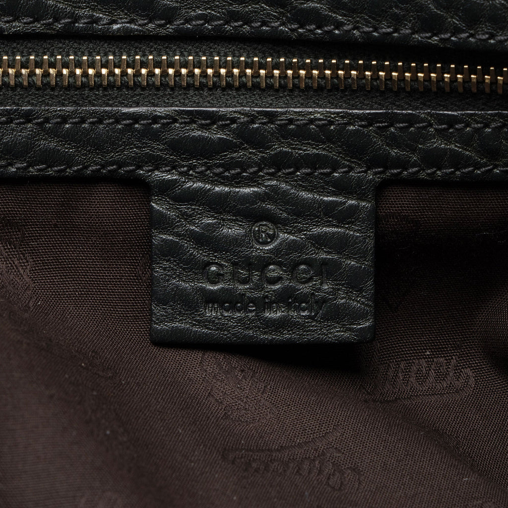 Gucci GG Canvas Charm Medium N/S Tote
