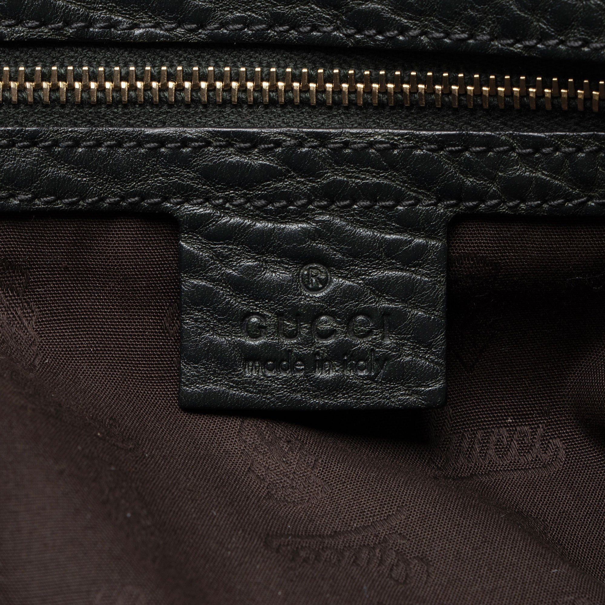 Gucci GG Canvas Charm Medium N/S Tote