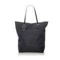 Gucci GG Canvas Charm Tote Bag (SHG-30733)