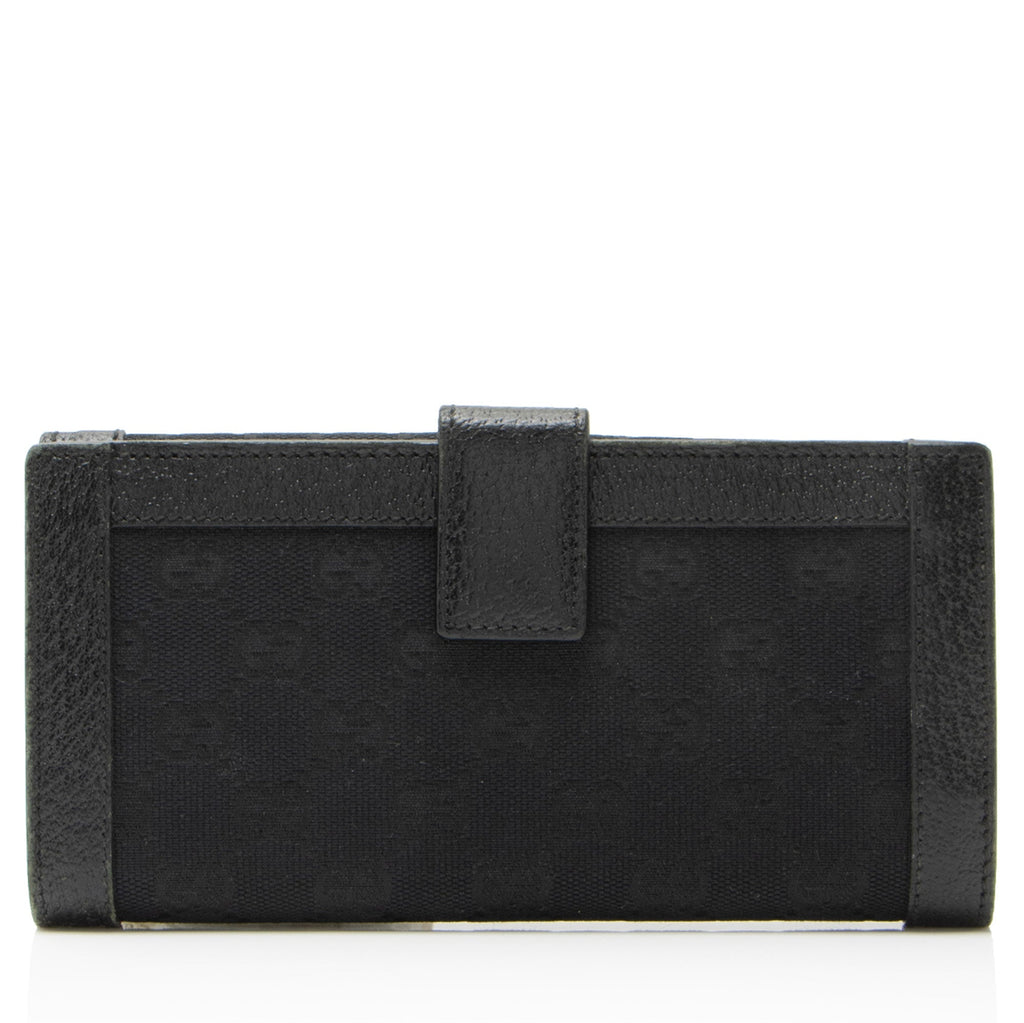 Gucci GG Canvas Charmy ContinLBtal Wallet