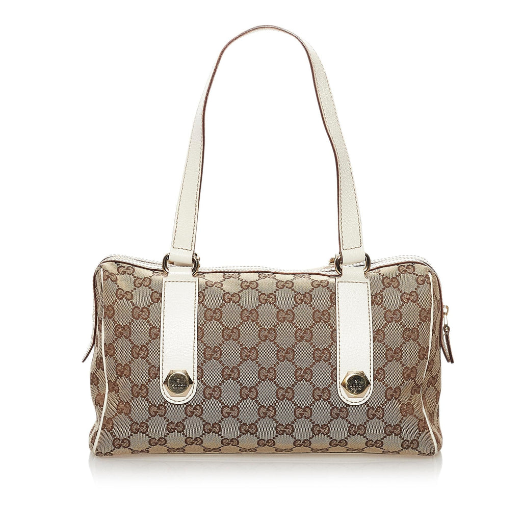 Gucci Gucci Canvas Charmy Handbag (SHG-31766)