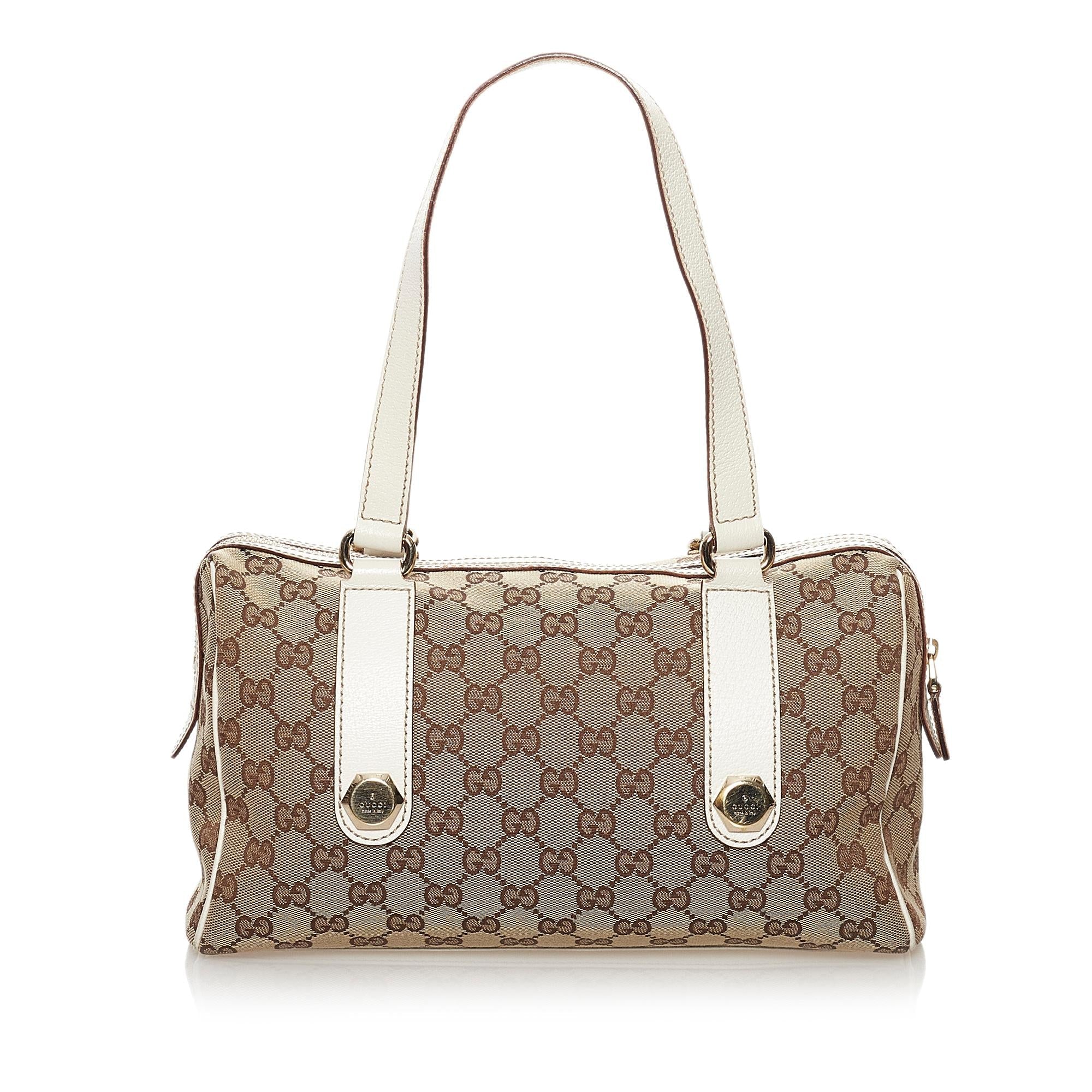 Gucci Gucci Canvas Charmy Handbag (SHG-31766)