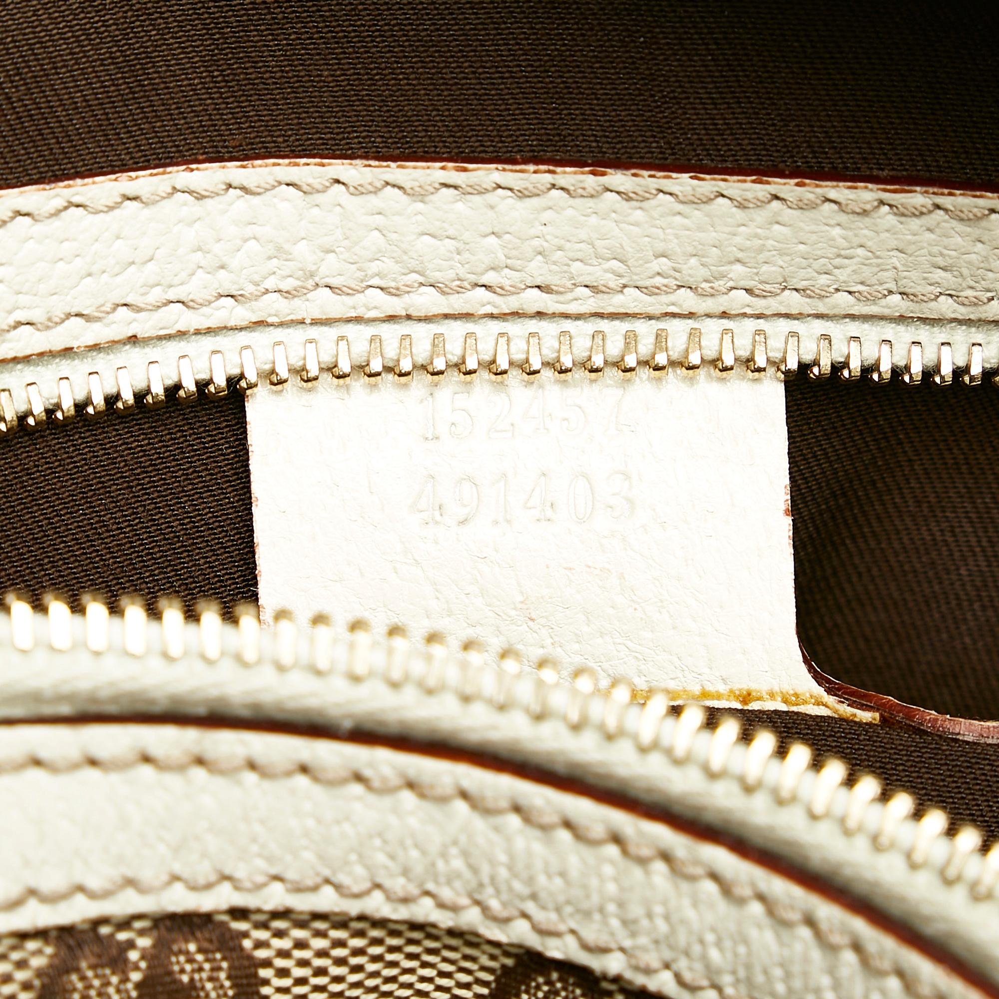 Gucci Gucci Canvas Charmy Handbag (SHG-31766)