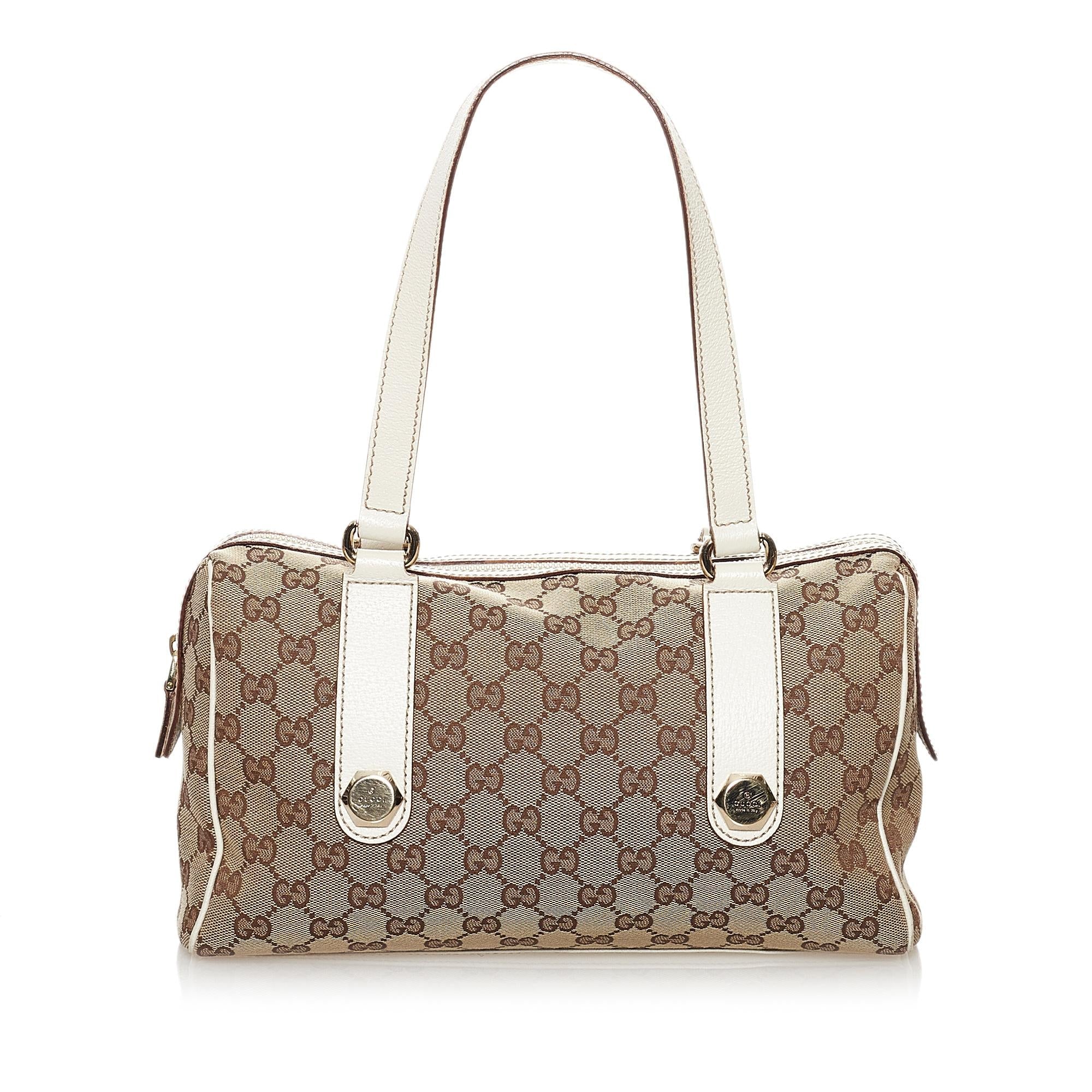 Gucci Gucci Canvas Charmy Handbag (SHG-31766)