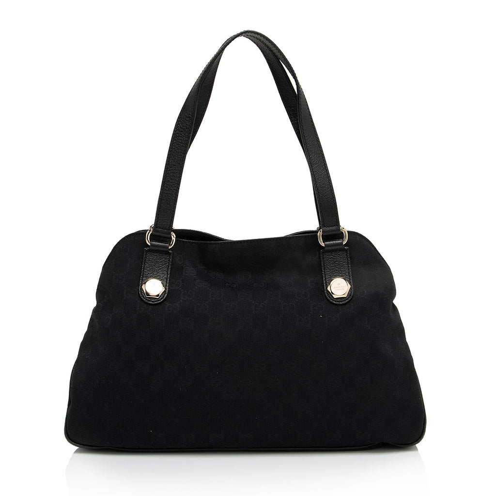Gucci GG Canvas Charmy Medium Tote (SHF-xbv73f)