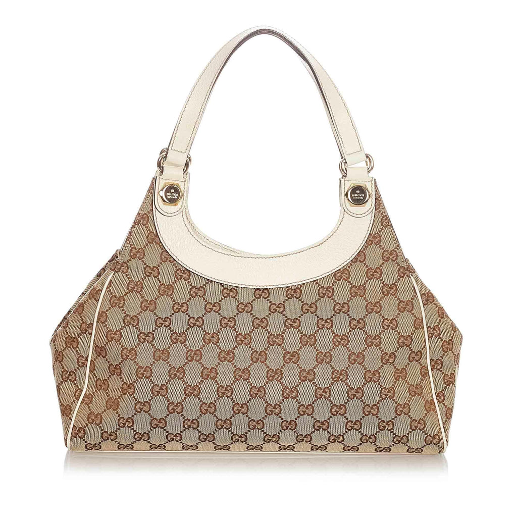 Gucci Gucci Canvas Charmy Shoulder Bag (SHG-23072)