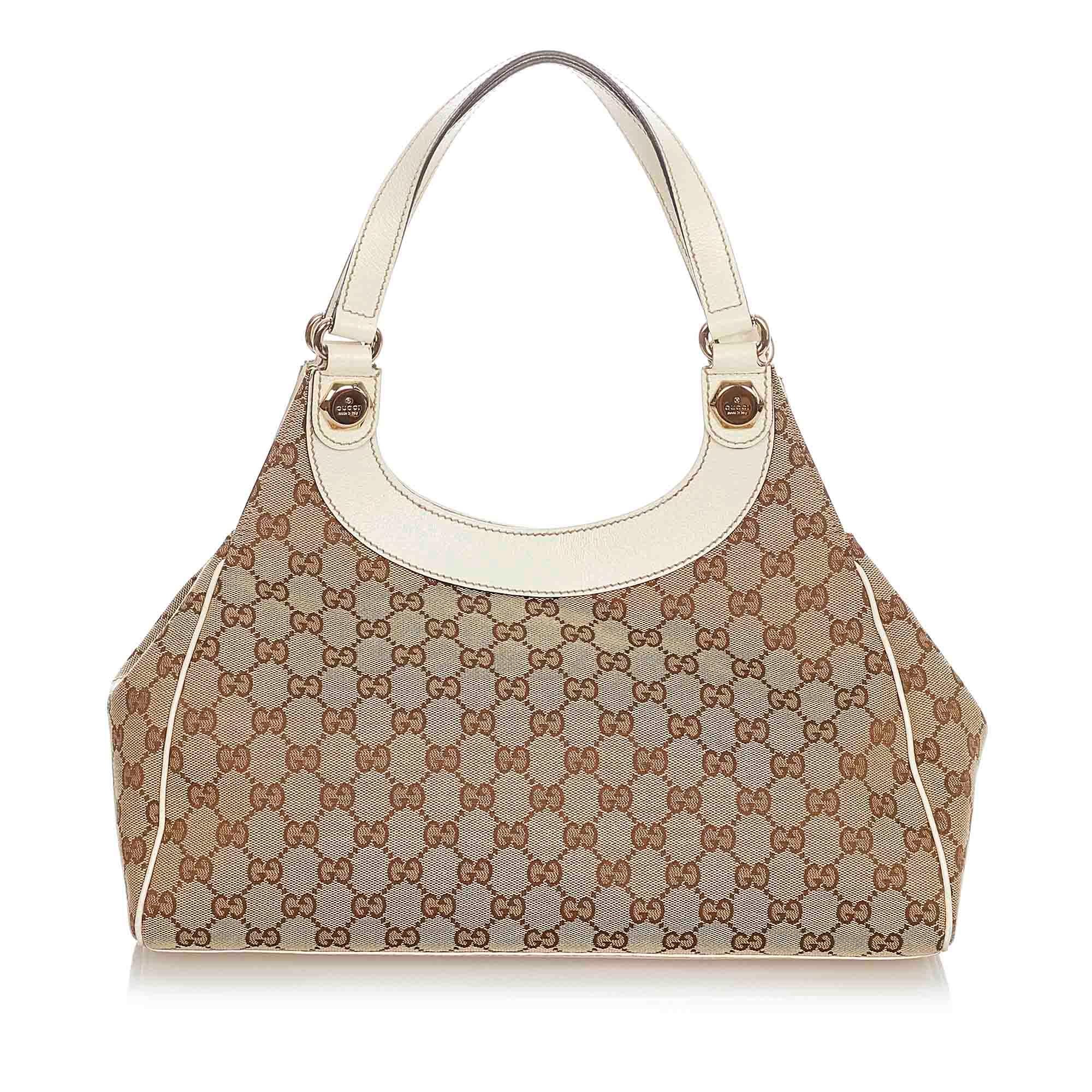 Gucci Gucci Canvas Charmy Shoulder Bag (SHG-23072)
