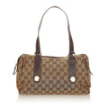Gucci Gucci Canvas Charmy Shoulder Bag (SHG-25572)