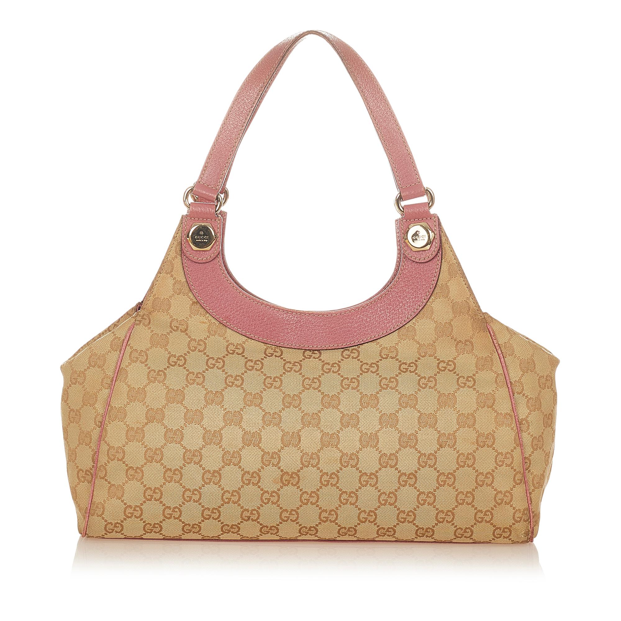 Gucci Gucci Canvas Charmy Shoulder Bag (SHG-25945)