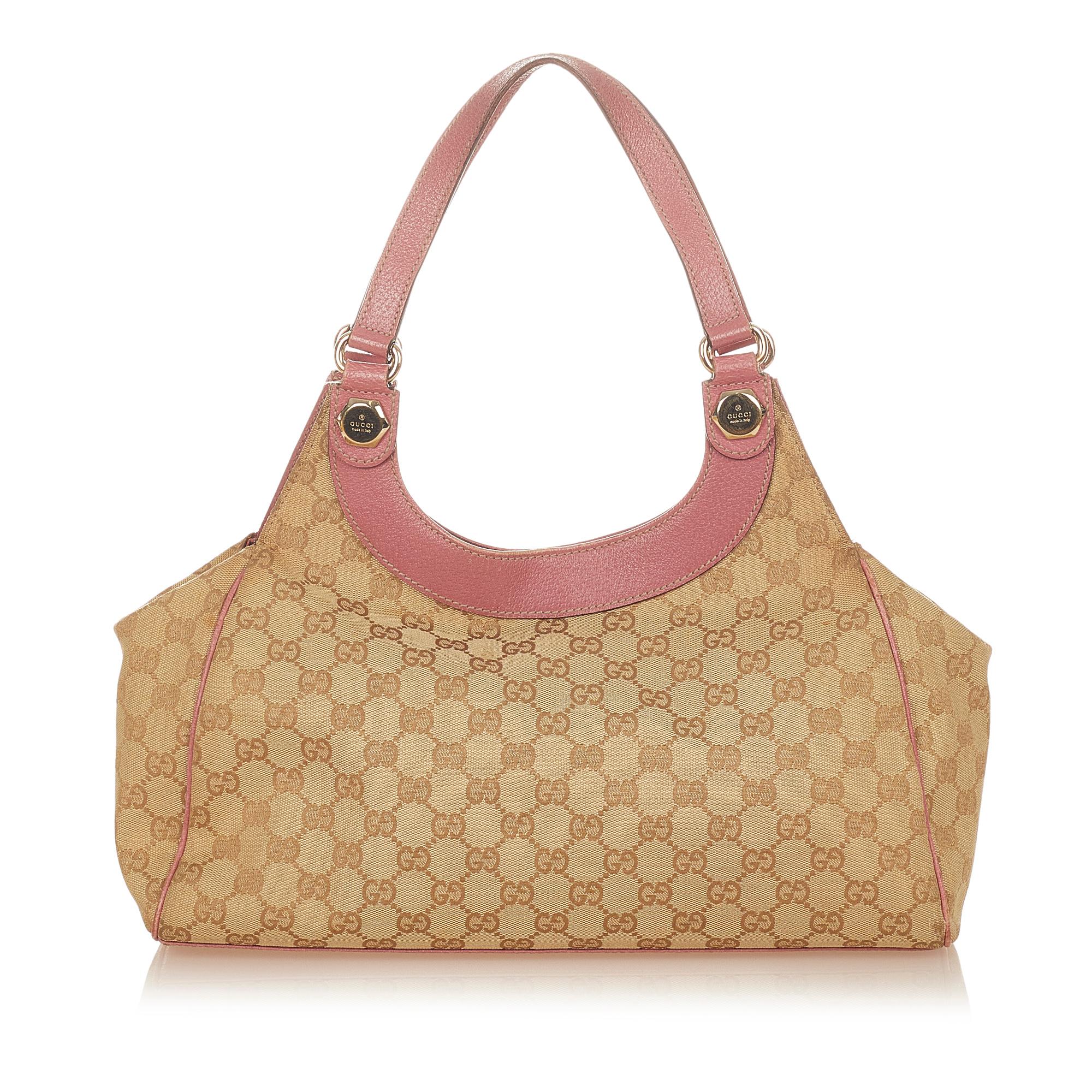 Gucci Gucci Canvas Charmy Shoulder Bag (SHG-25945)