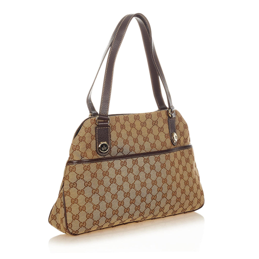 Gucci Gucci Canvas Charmy Shoulder Bag (SHG-26008)