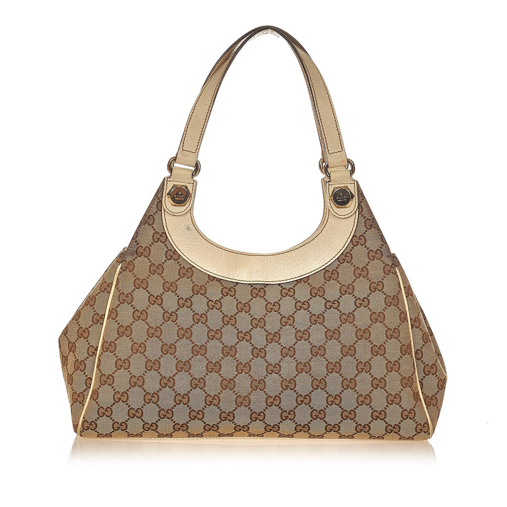 Gucci Gucci Canvas Charmy Shoulder Bag (SHG-26010)