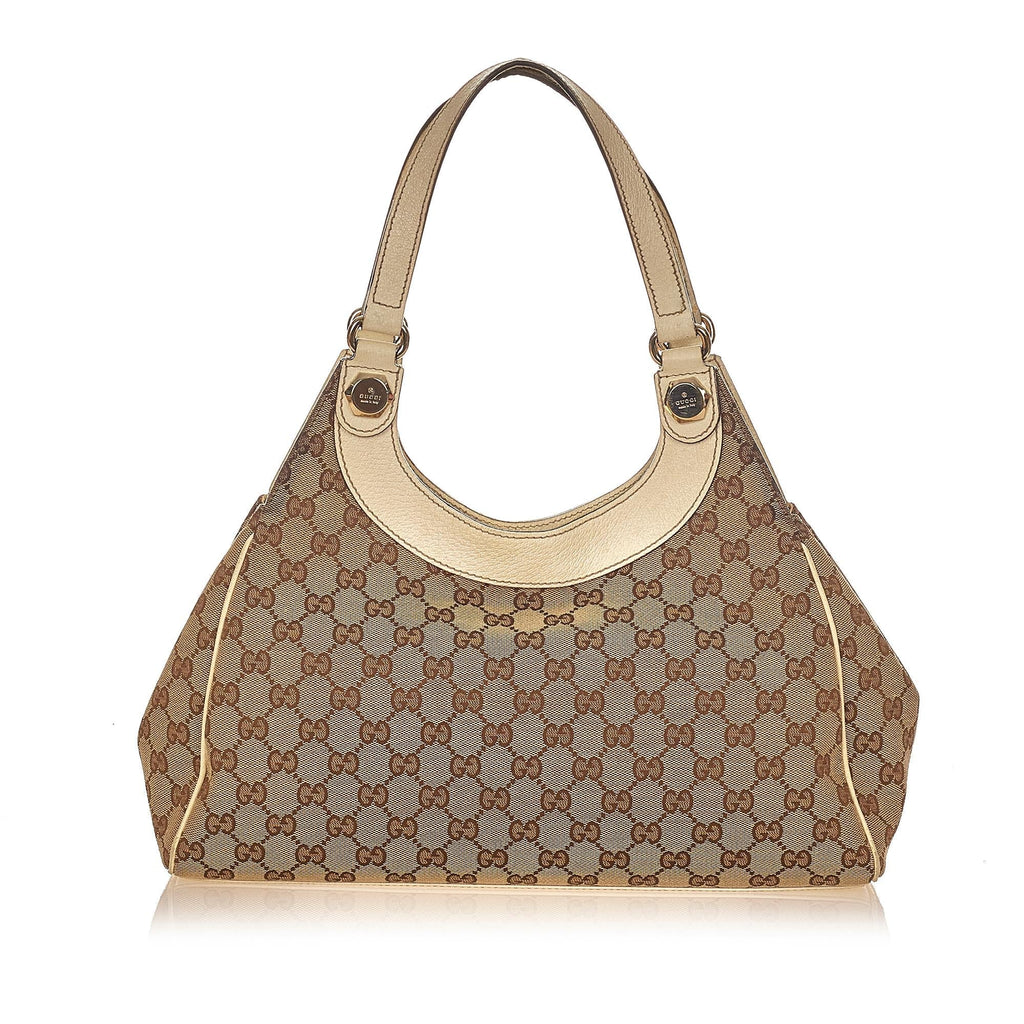 Gucci Gucci Canvas Charmy Shoulder Bag (SHG-26010)