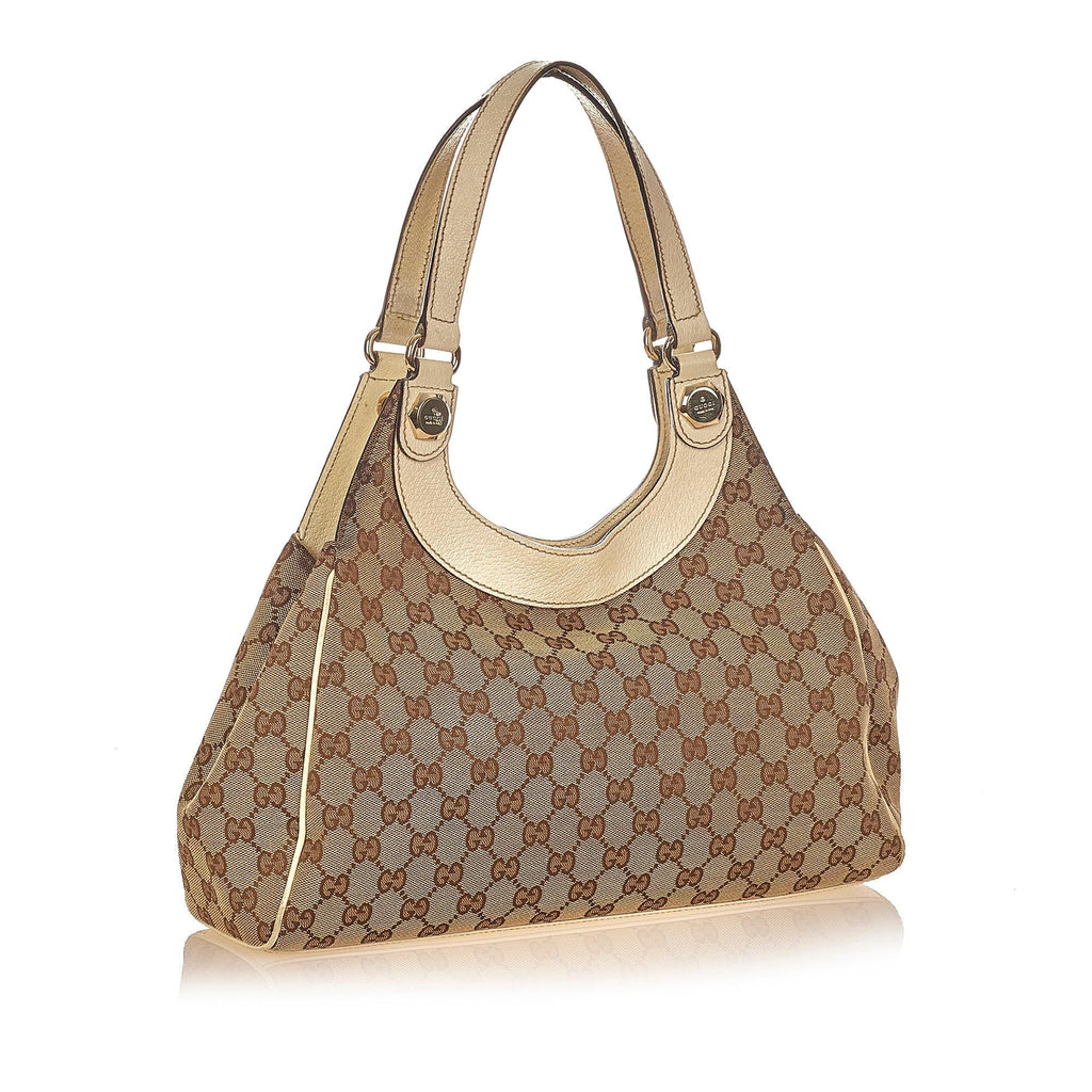 Gucci Gucci Canvas Charmy Shoulder Bag (SHG-26010)