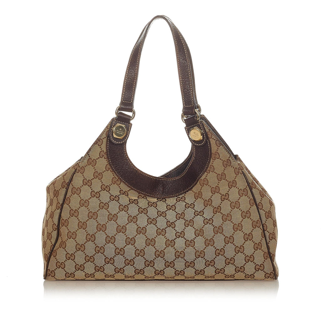 Gucci Gucci Canvas Charmy Shoulder Bag (SHG-26349)