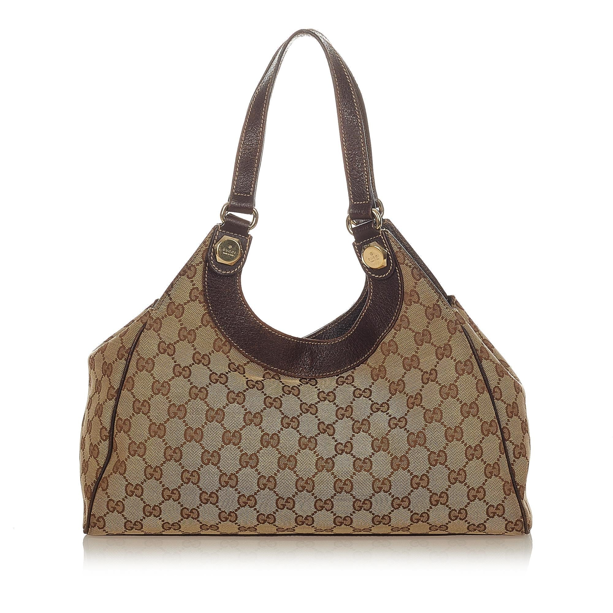 Gucci Gucci Canvas Charmy Shoulder Bag (SHG-26349)