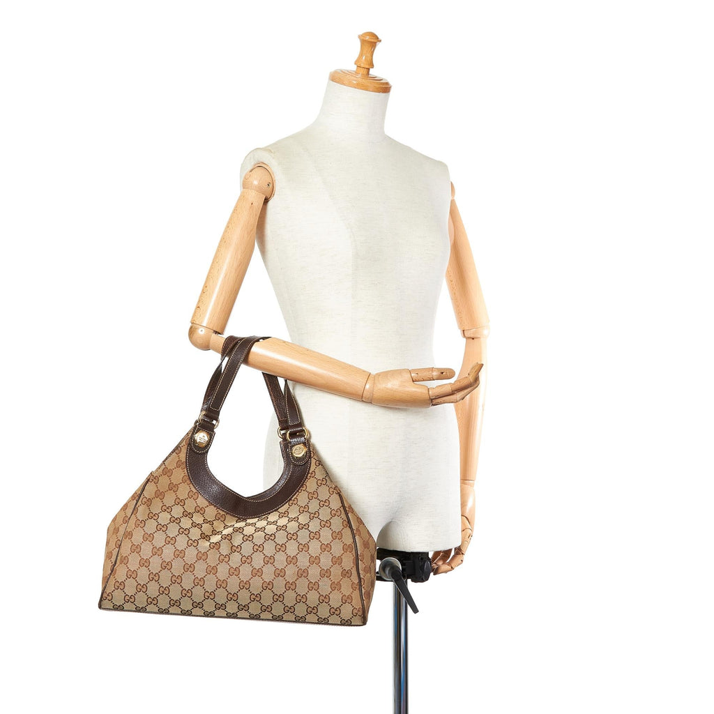Gucci Gucci Canvas Charmy Shoulder Bag (SHG-26349)