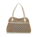 Gucci Gucci Canvas Charmy Shoulder Bag (SHG-28979)