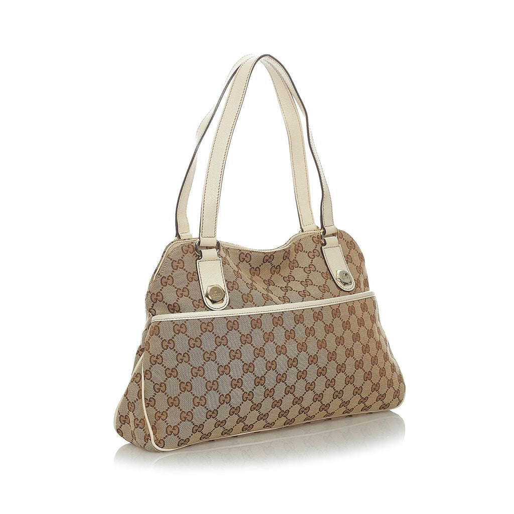 Gucci Gucci Canvas Charmy Shoulder Bag (SHG-28979)