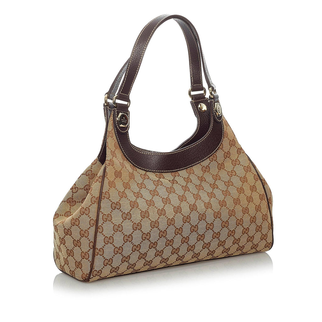Gucci Gucci Canvas Charmy Shoulder Bag (SHG-29429)