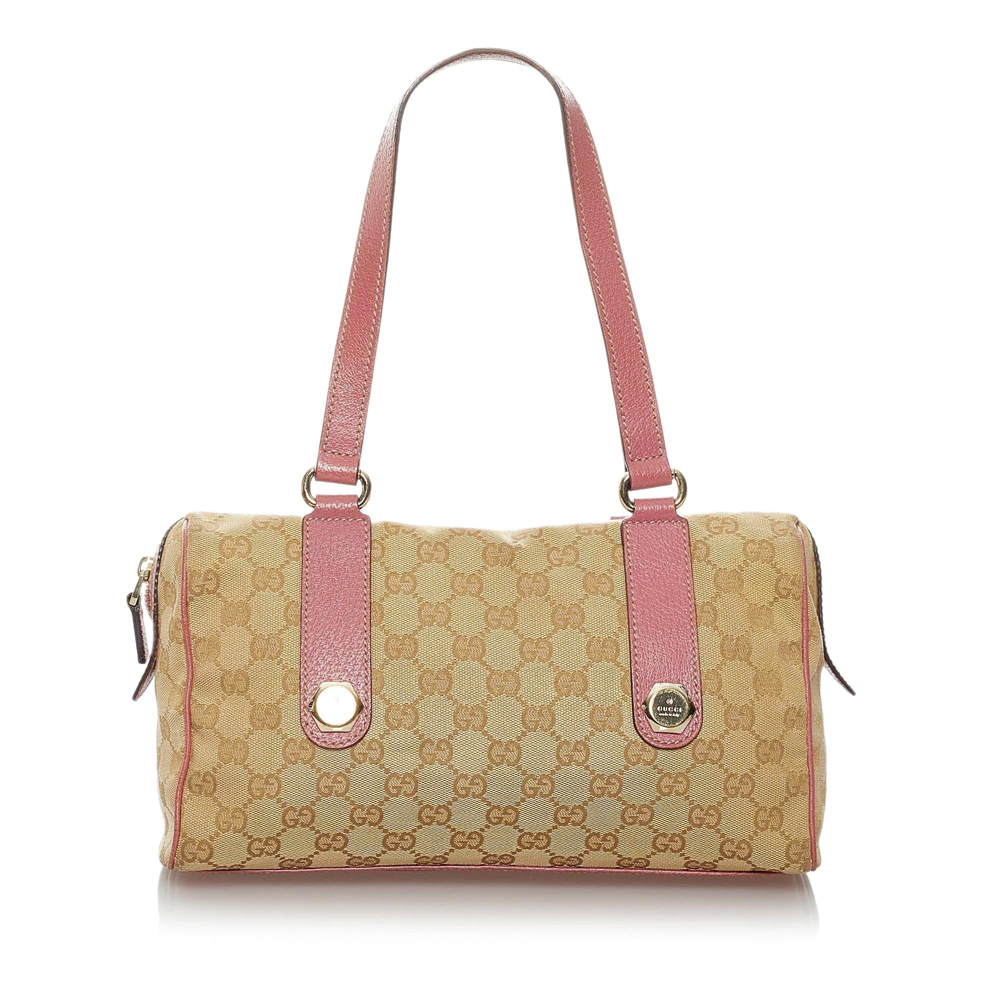Gucci Gucci Canvas Charmy Shoulder Bag (SHG-29552)
