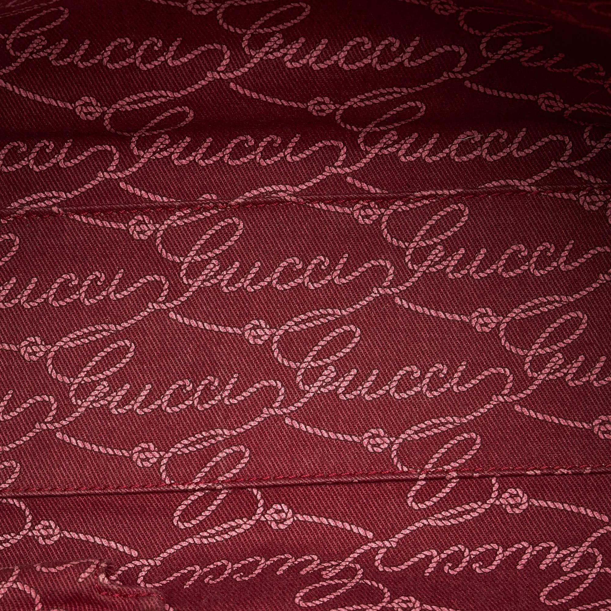 Gucci Gucci Canvas Charmy Shoulder Bag (SHG-29552)
