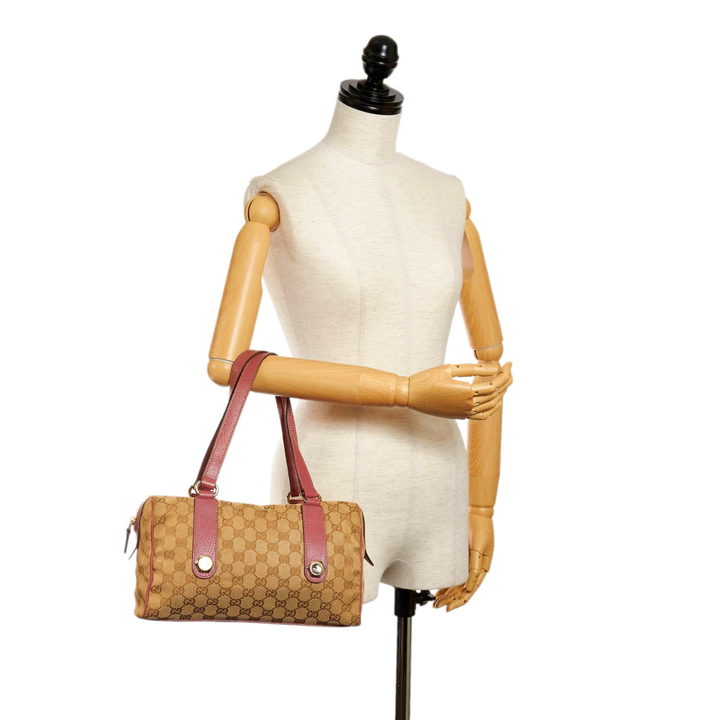 Gucci Gucci Canvas Charmy Shoulder Bag (SHG-29552)