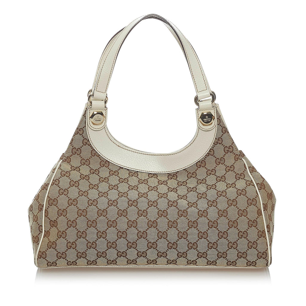 Gucci Gucci Canvas Charmy Shoulder Bag (SHG-30421)