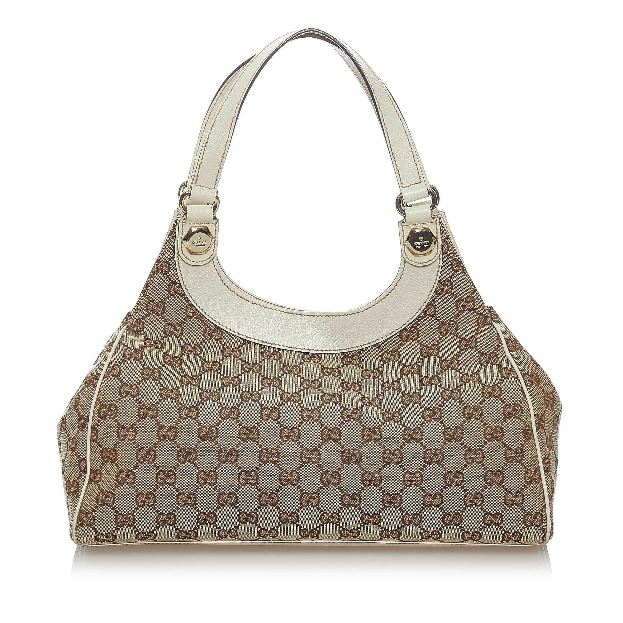 Gucci Gucci Canvas Charmy Shoulder Bag (SHG-30421)