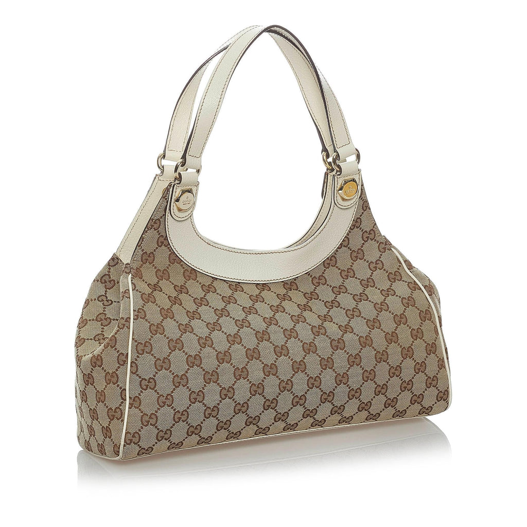 Gucci Gucci Canvas Charmy Shoulder Bag (SHG-30421)