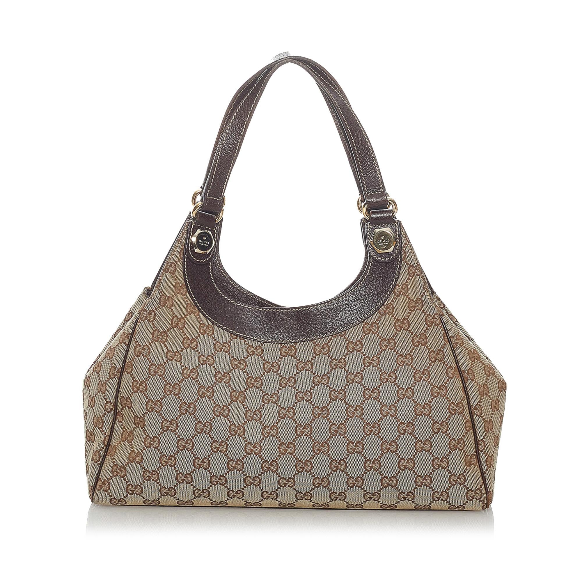 Gucci Gucci Canvas Charmy Shoulder Bag (SHG-30434)
