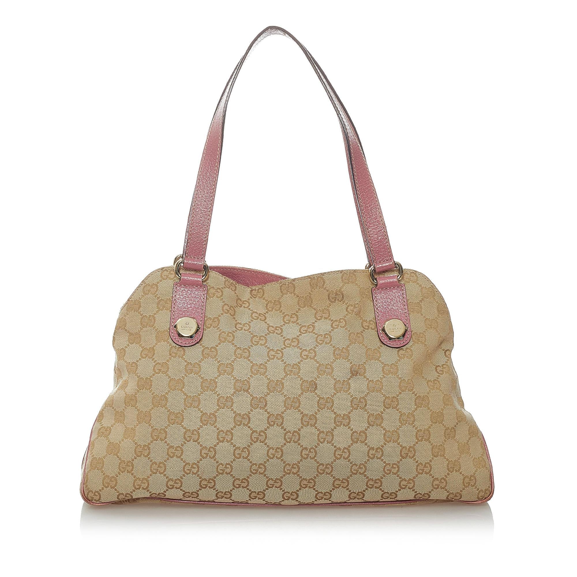 Gucci Gucci Canvas Charmy Shoulder Bag (SHG-30809)