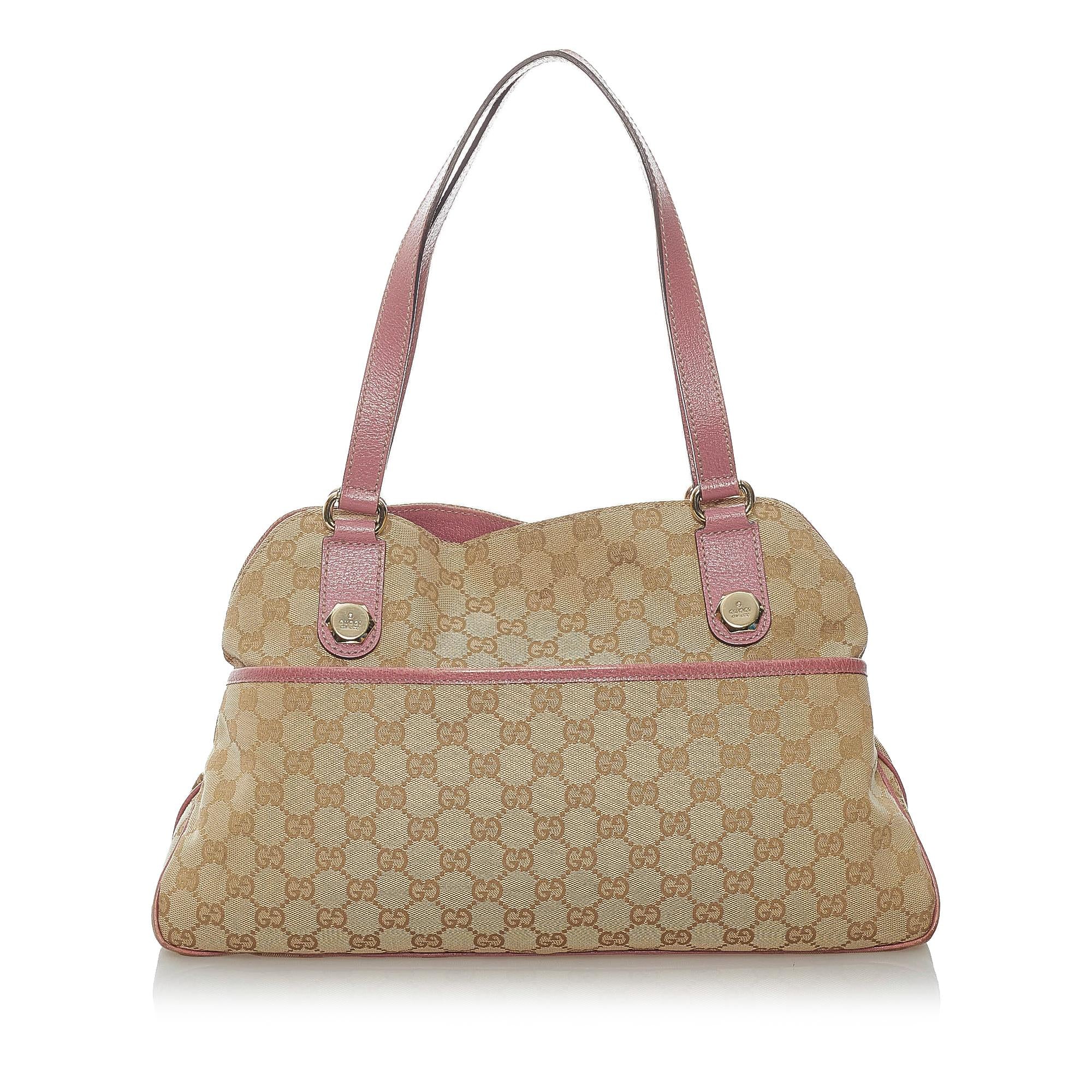 Gucci Gucci Canvas Charmy Shoulder Bag (SHG-30809)