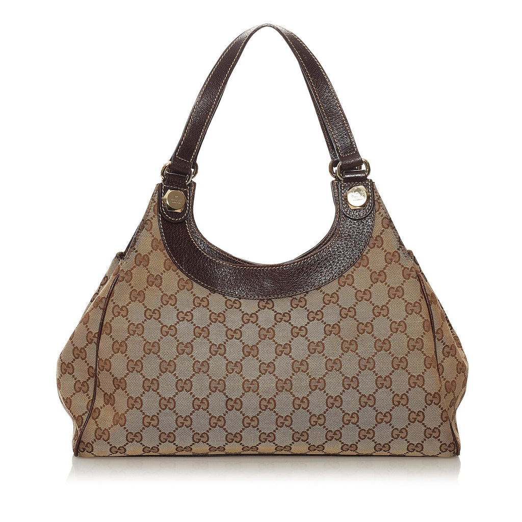 Gucci Gucci Canvas Charmy Shoulder Bag (SHG-32957)