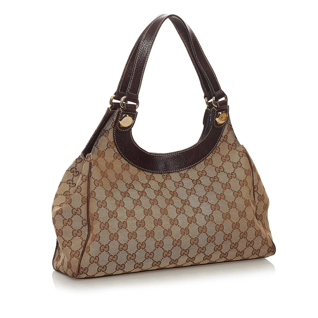 Gucci Gucci Canvas Charmy Shoulder Bag (SHG-32957)