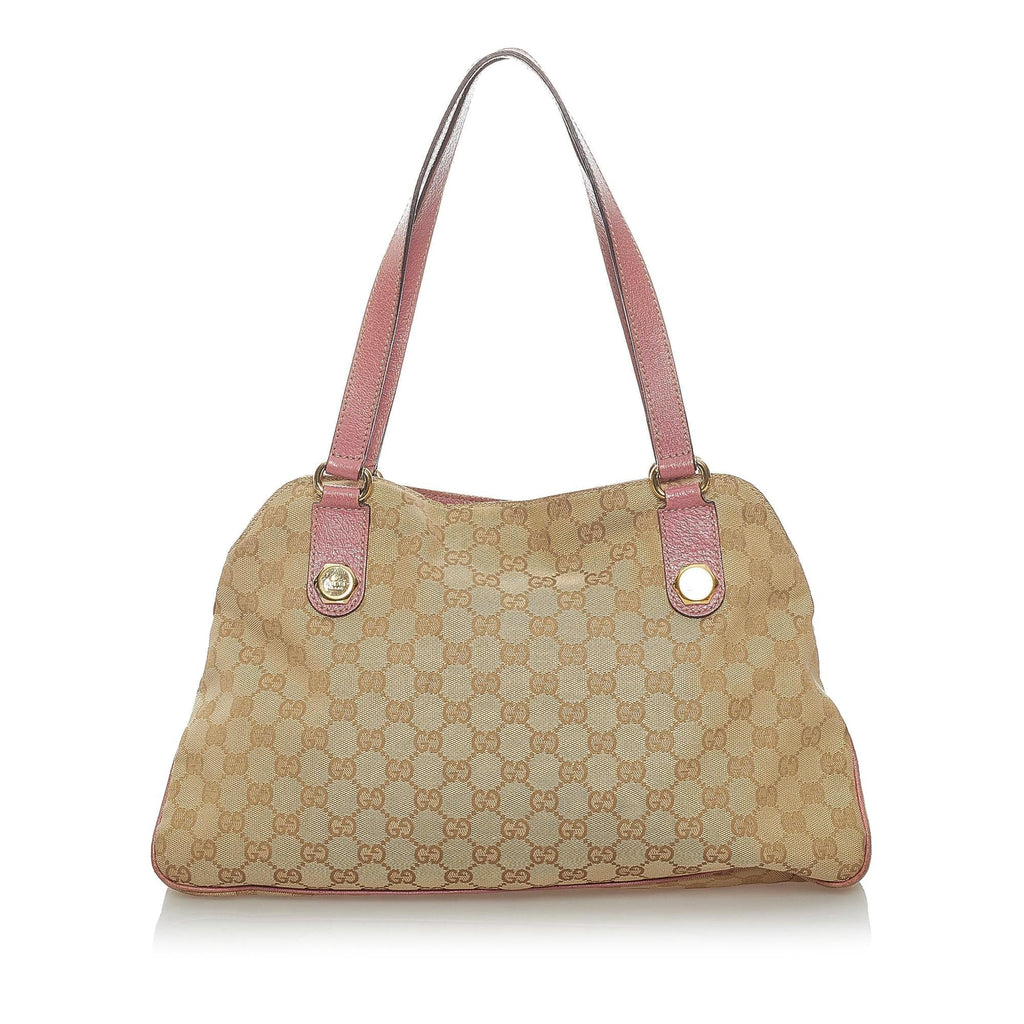 Gucci Gucci Canvas Charmy Shoulder Bag (SHG-33055)