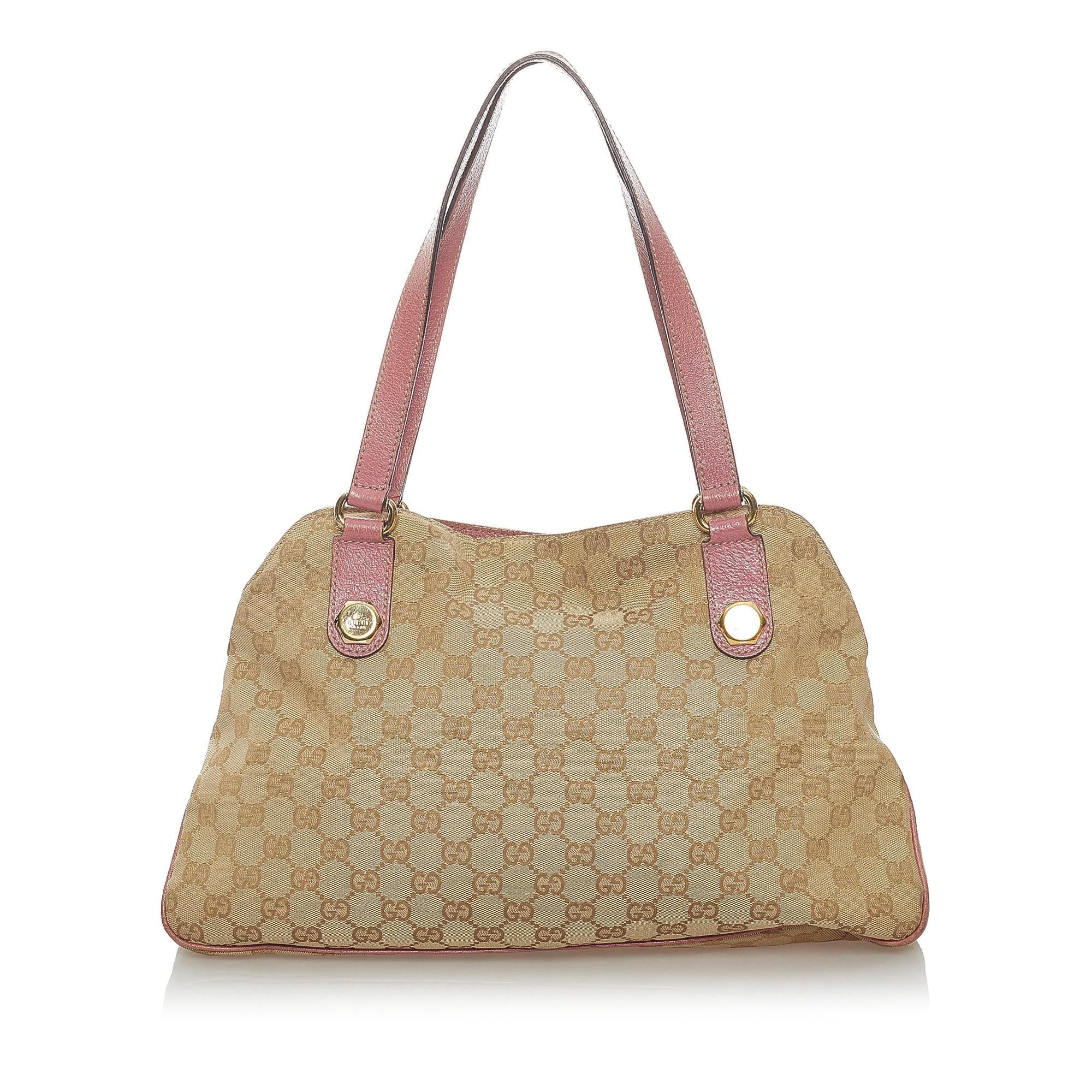 Gucci Gucci Canvas Charmy Shoulder Bag (SHG-33055)