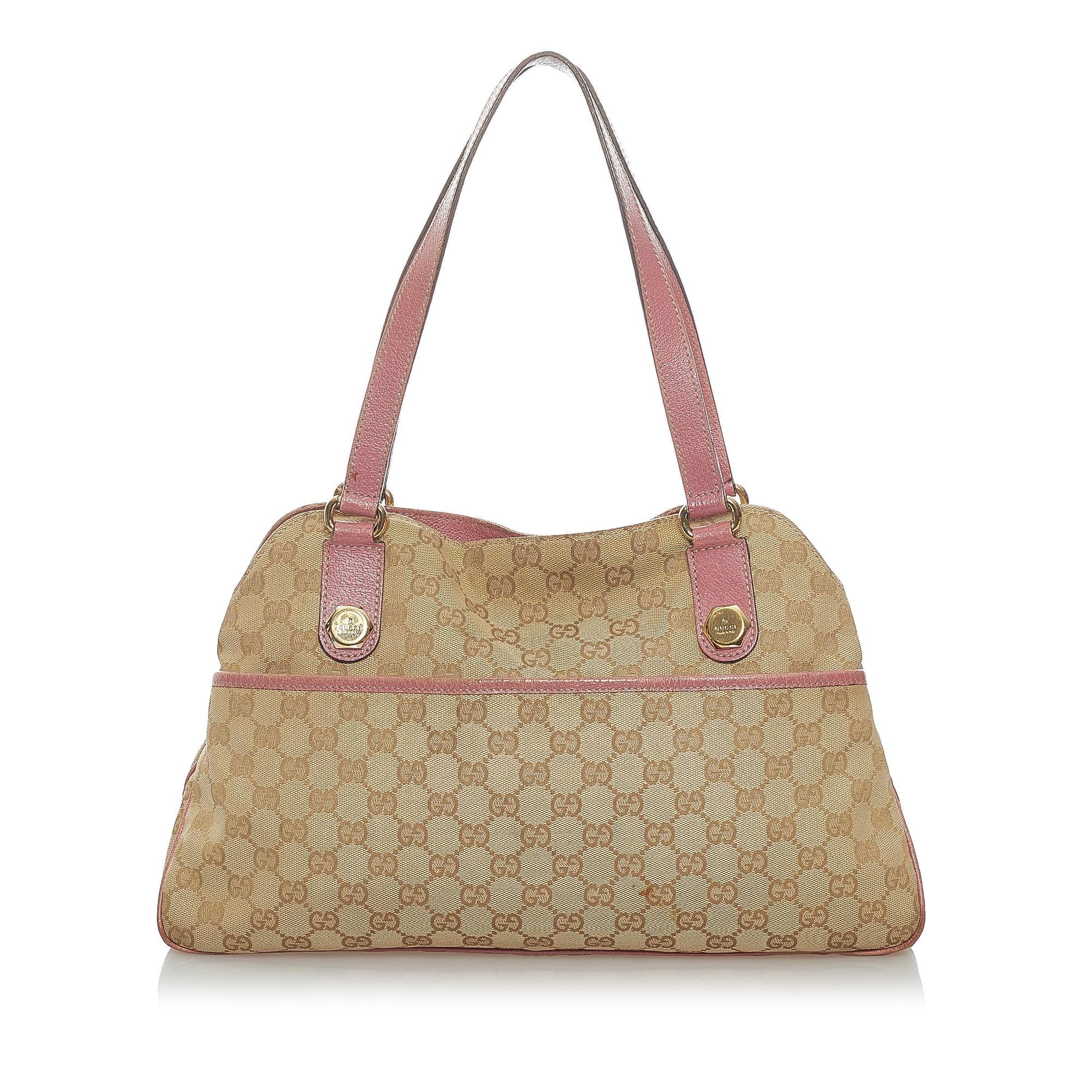 Gucci Gucci Canvas Charmy Shoulder Bag (SHG-33055)