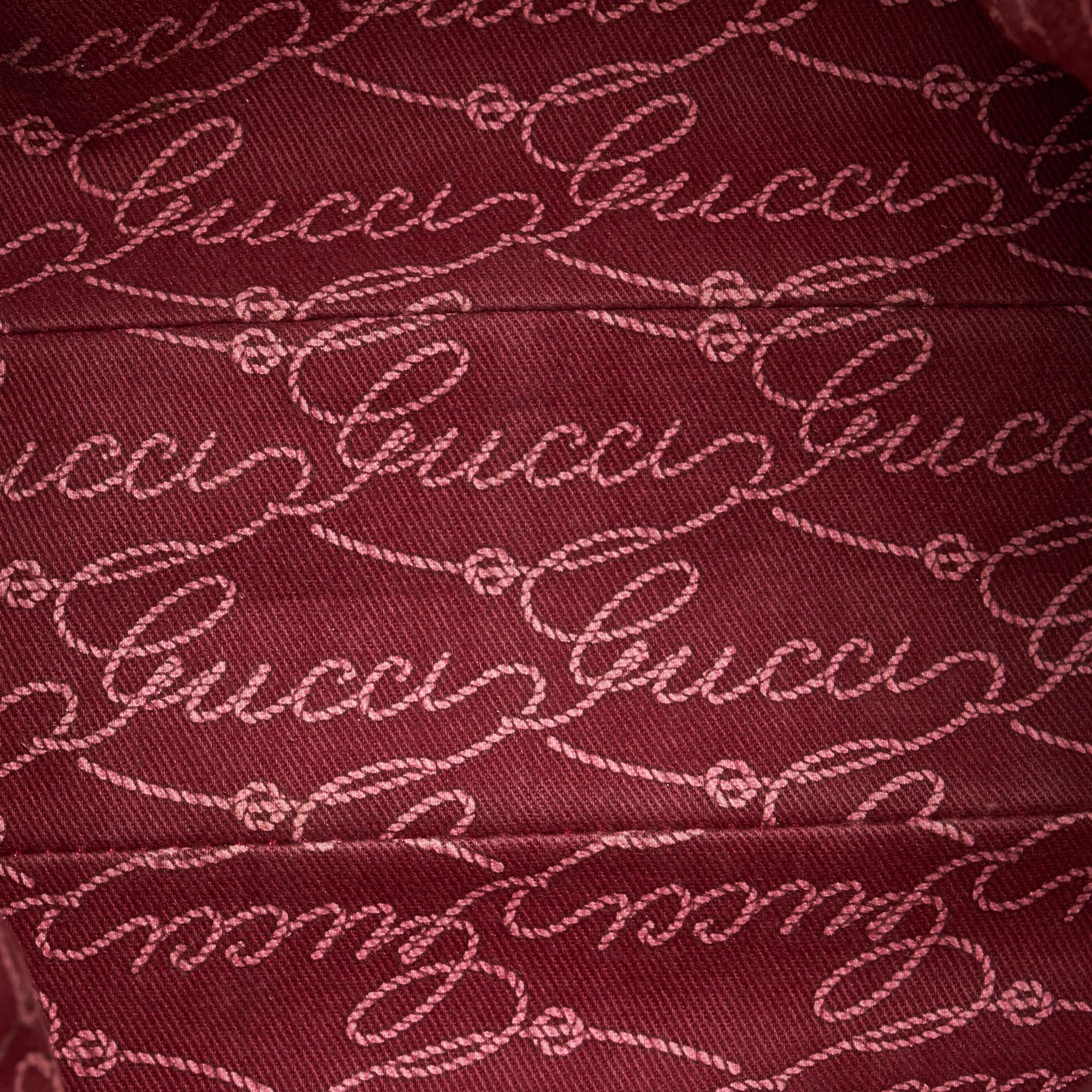 Gucci Gucci Canvas Charmy Shoulder Bag (SHG-33055)