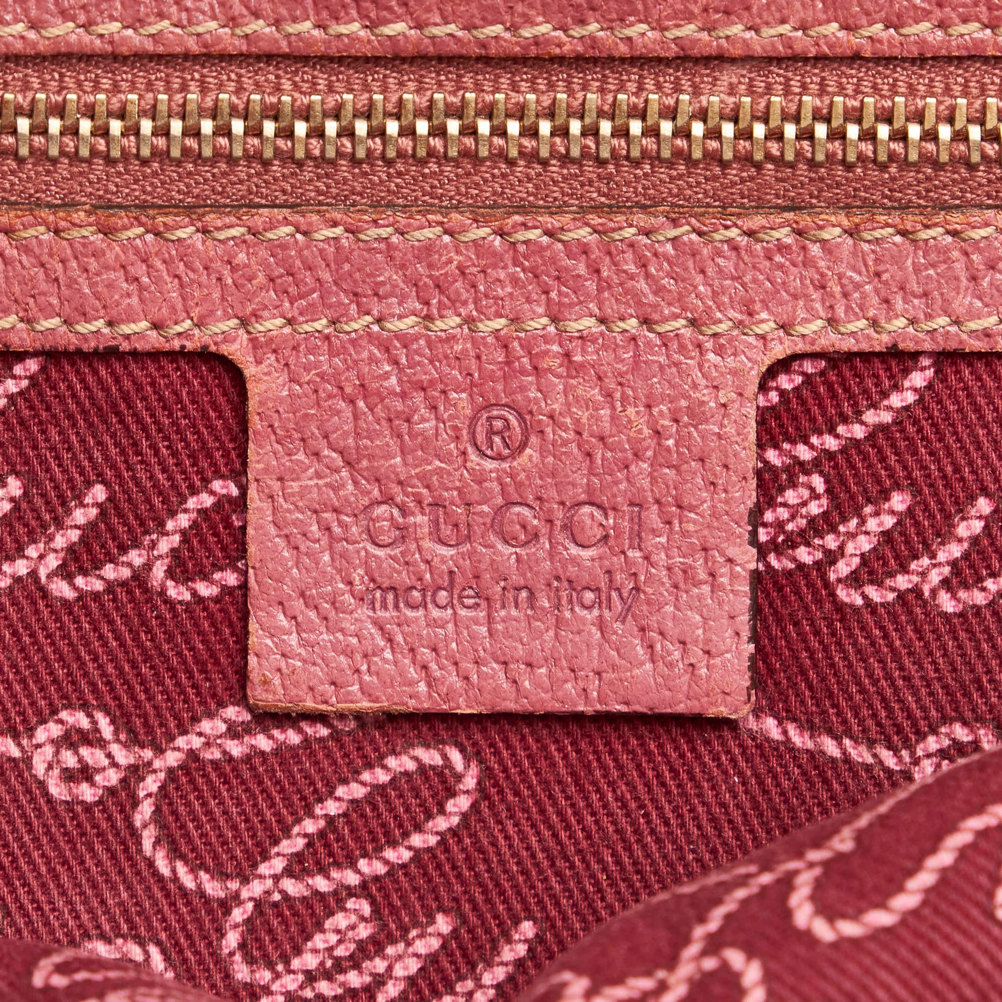 Gucci Gucci Canvas Charmy Shoulder Bag (SHG-33055)