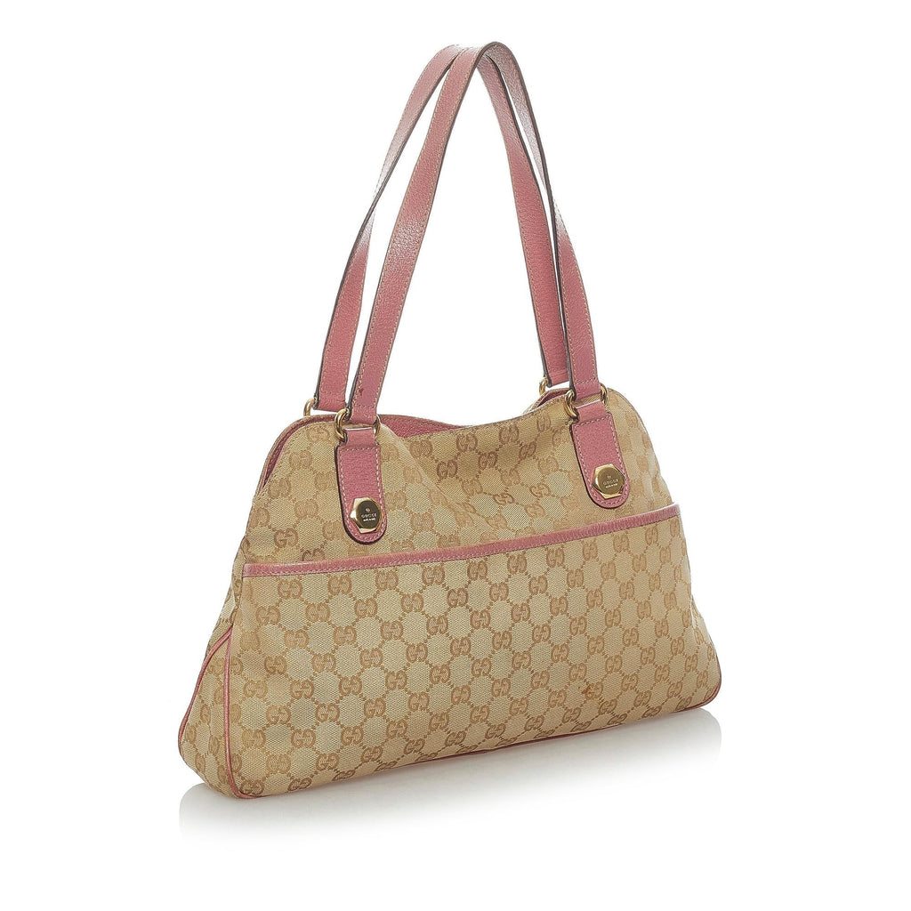 Gucci Gucci Canvas Charmy Shoulder Bag (SHG-33055)