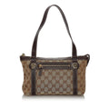 Gucci Gucci Canvas Charmy Shoulder Bag (SHG-33251)