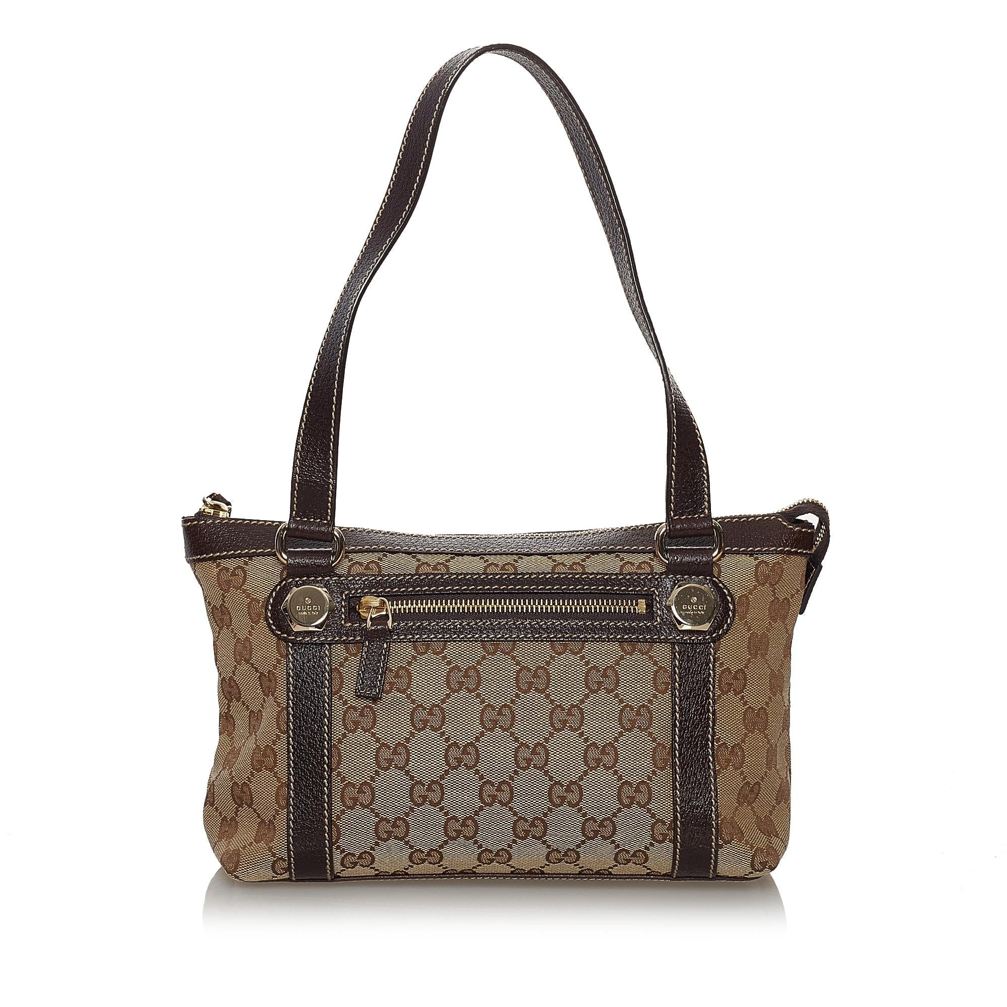 Gucci Gucci Canvas Charmy Shoulder Bag (SHG-33251)