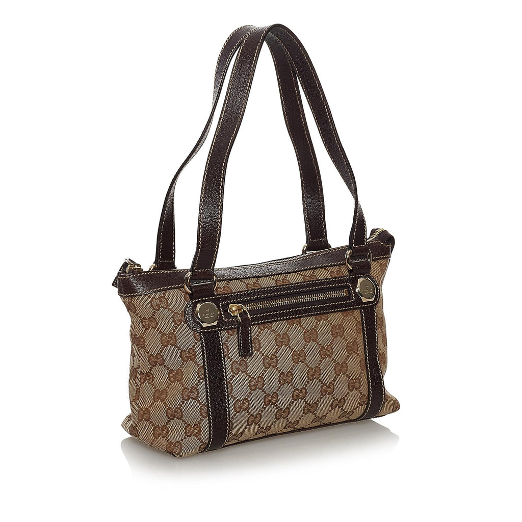Gucci Gucci Canvas Charmy Shoulder Bag (SHG-33251)
