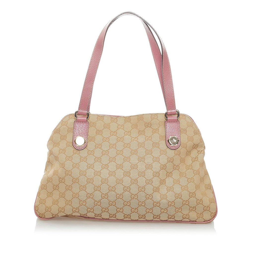 Gucci Gucci Canvas Charmy Shoulder Bag (SHG-33481)