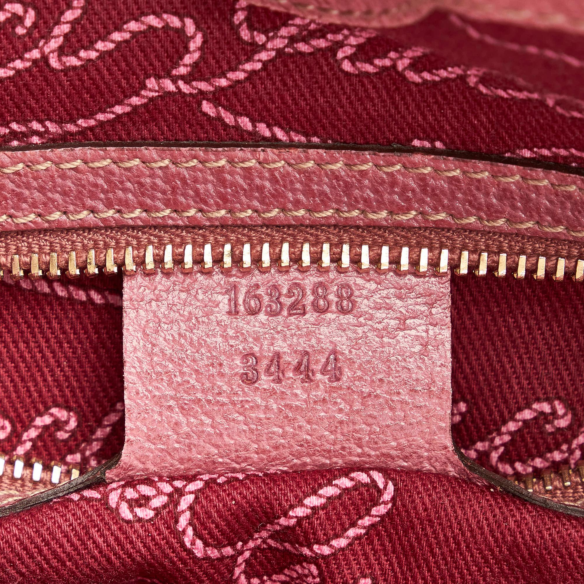 Gucci Gucci Canvas Charmy Shoulder Bag (SHG-33481)
