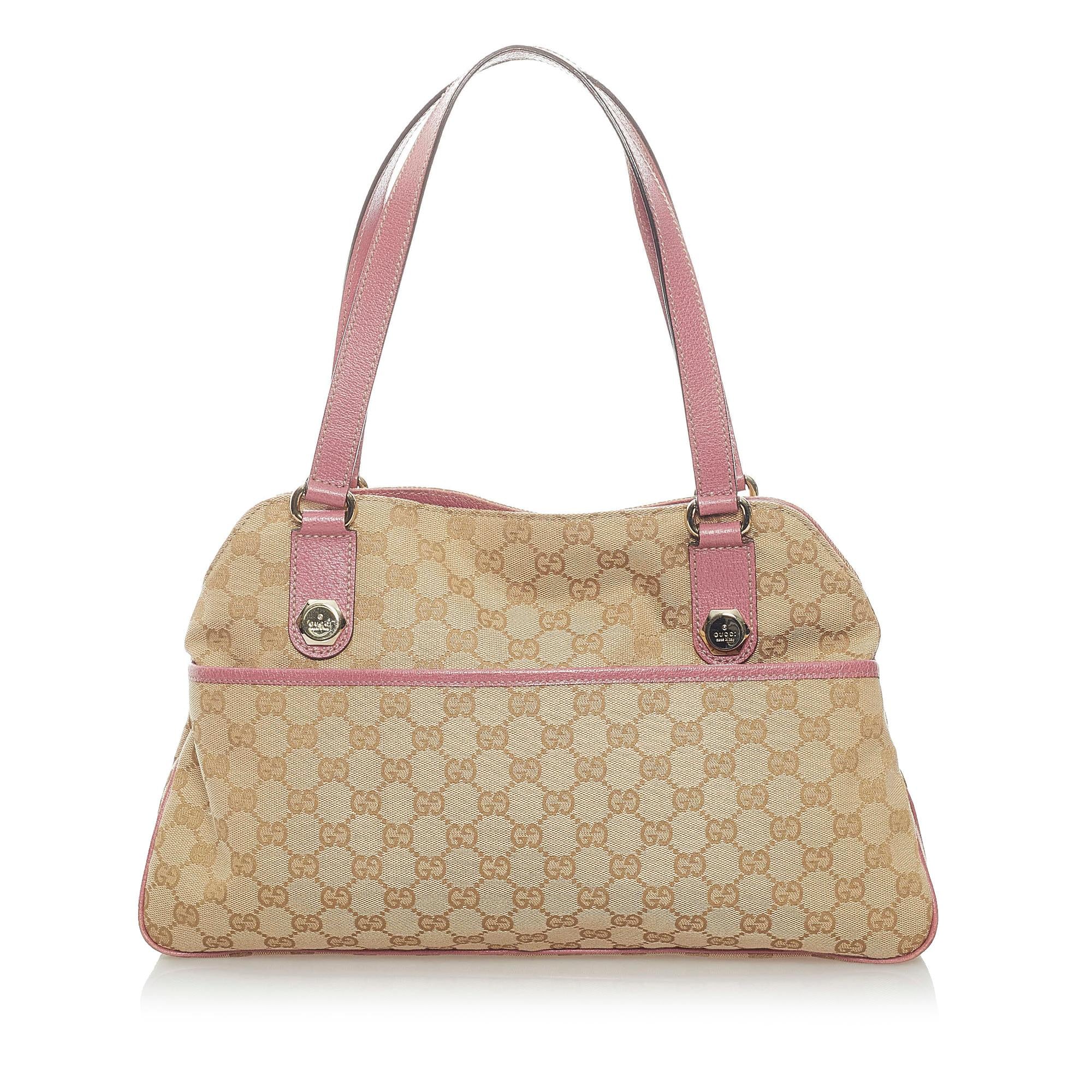 Gucci Gucci Canvas Charmy Shoulder Bag (SHG-33481)