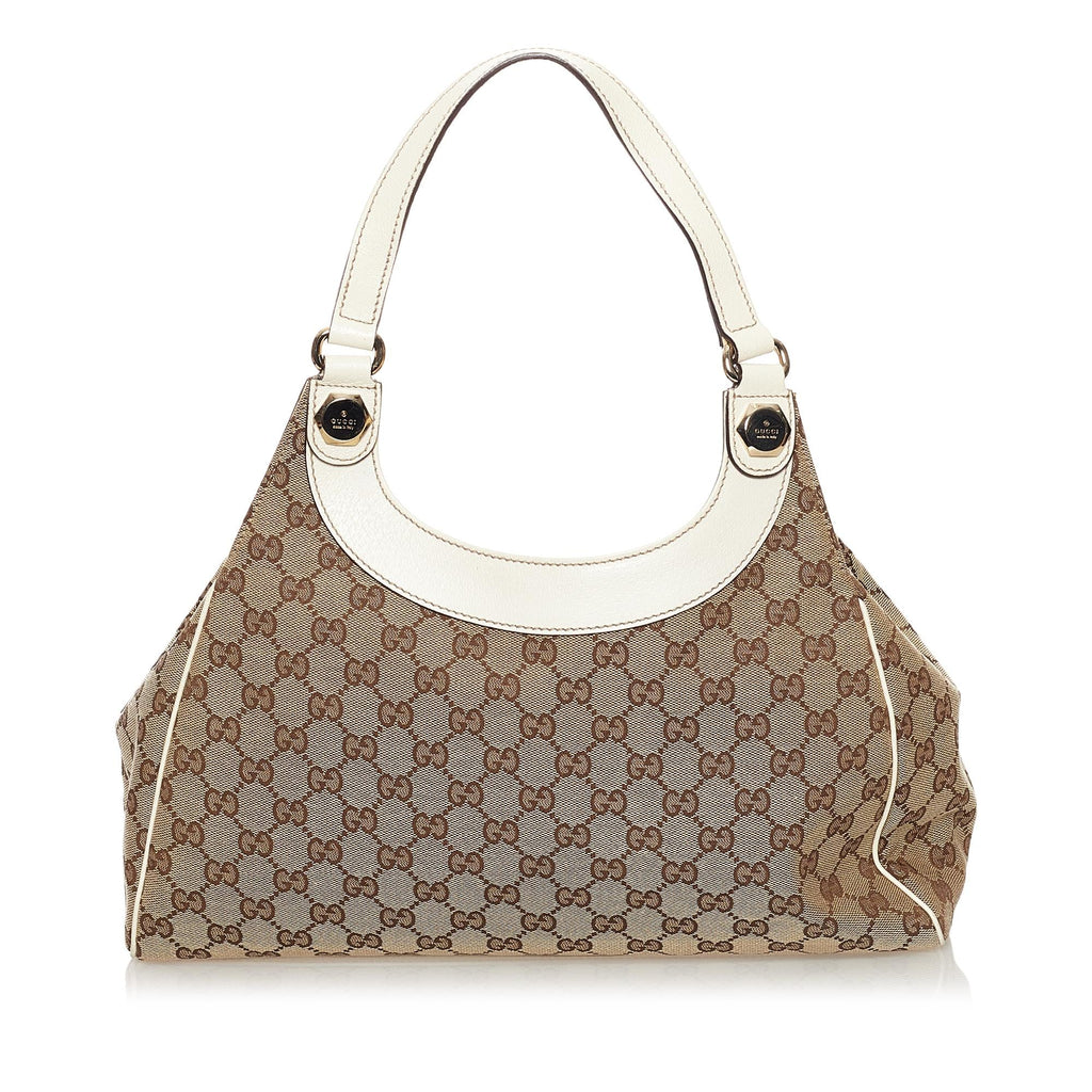 Gucci Gucci Canvas Charmy Shoulder Bag (SHG-33687)