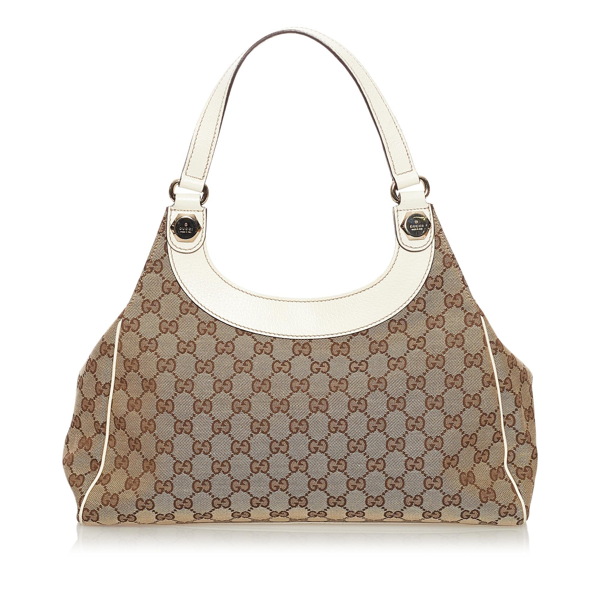 Gucci Gucci Canvas Charmy Shoulder Bag (SHG-33687)
