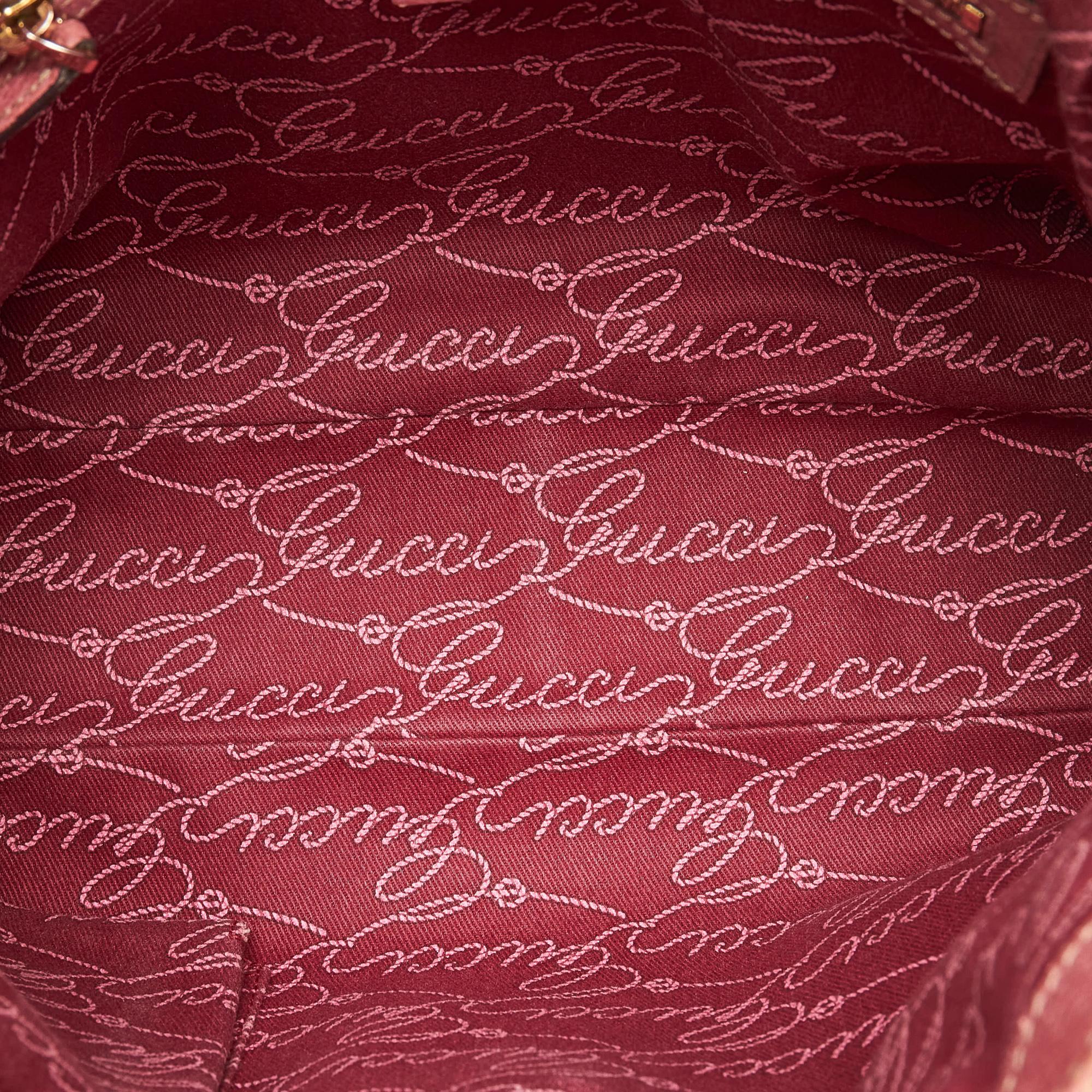 Gucci Gucci Canvas Charmy Shoulder Bag (SHG-33974)